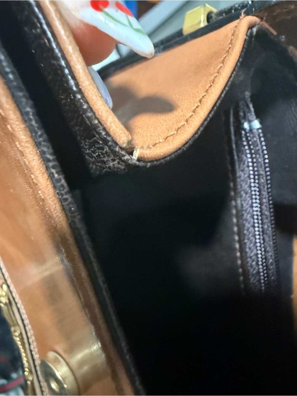 Vintage Bally Switzerland Brown Leather Horsebit Saddle Crossbody Bag - Picture 14 of 16